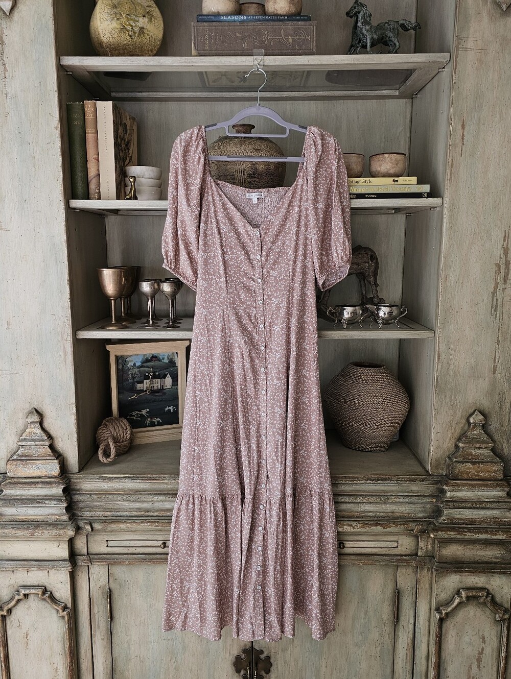 Baltic Born Mathilda Button Maxi Dress - Picture 2 of 12